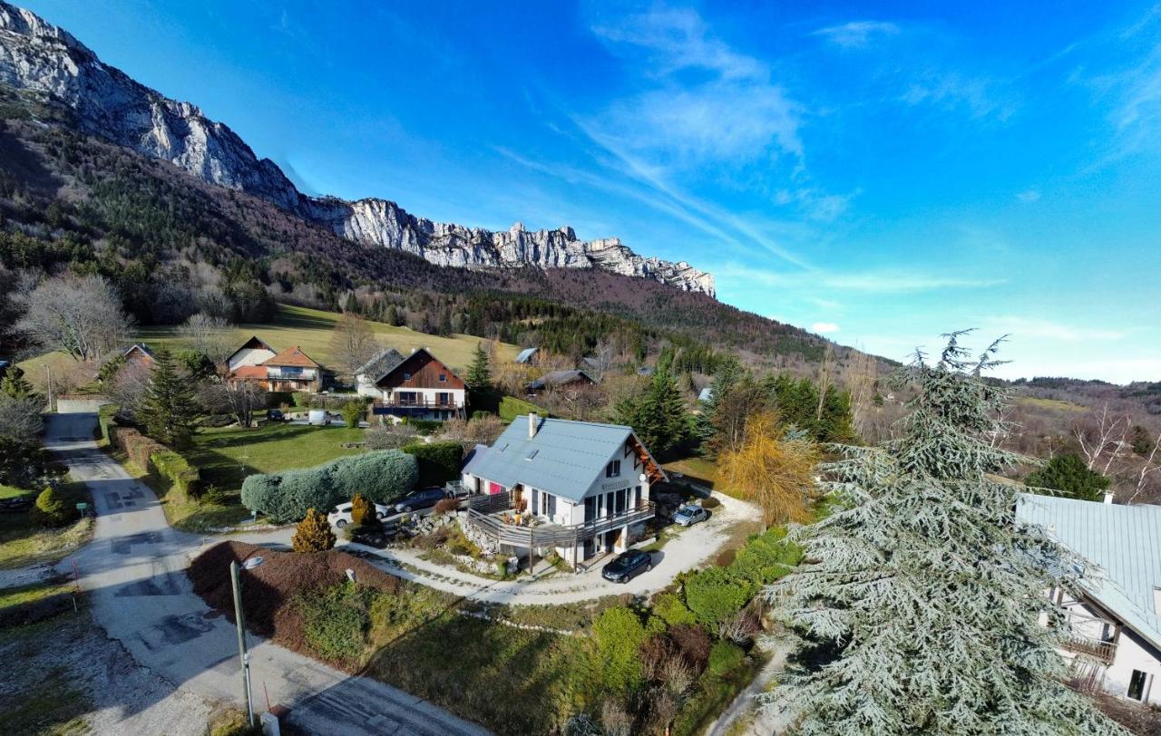 Appartement De Plain-Pied En Montagne Avec Vue Merveilleuse Sur Le Massif De Belledonne Saint Bernard du Touvet Exteriör bild
