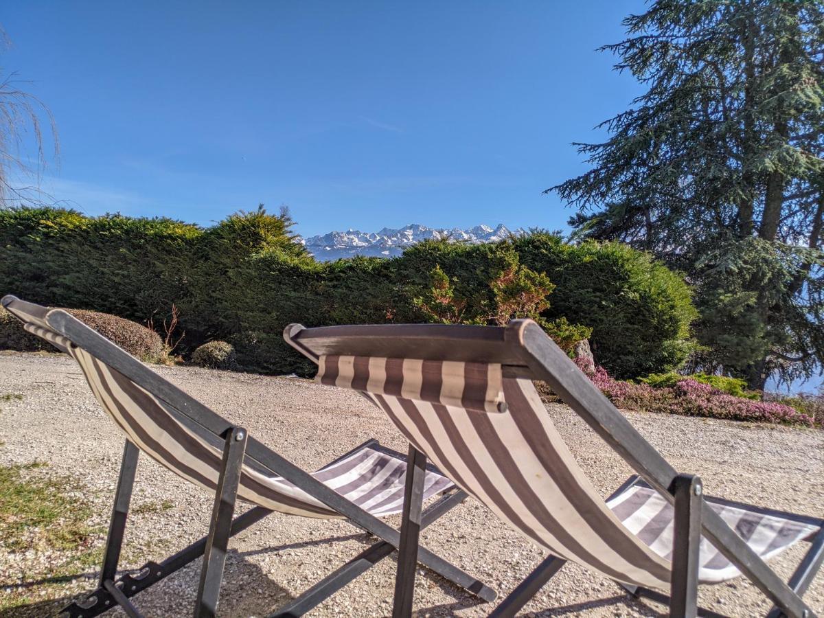 Appartement De Plain-Pied En Montagne Avec Vue Merveilleuse Sur Le Massif De Belledonne Saint Bernard du Touvet Exteriör bild